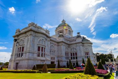Ananta Samakhom taht salonu Bangkok, Thail ünlü dönüm noktası olduğunu