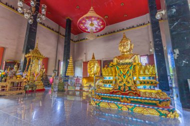 Wat Phra tanga hile kadar tarafından gömülen bir Buda görüntü