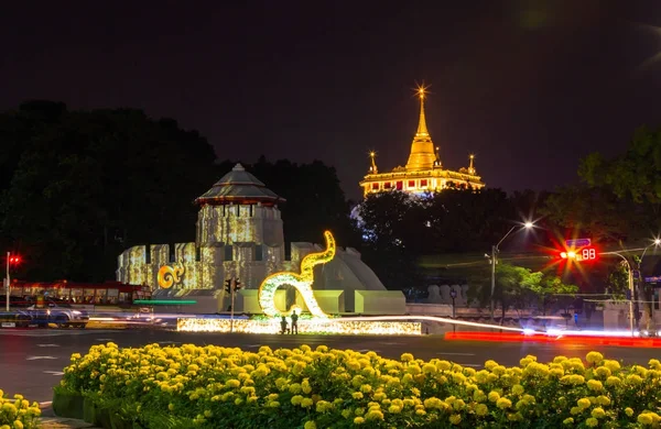 Mahakan fort gebaut zum schutz der königlichen stadt bangkok. — Stockfoto