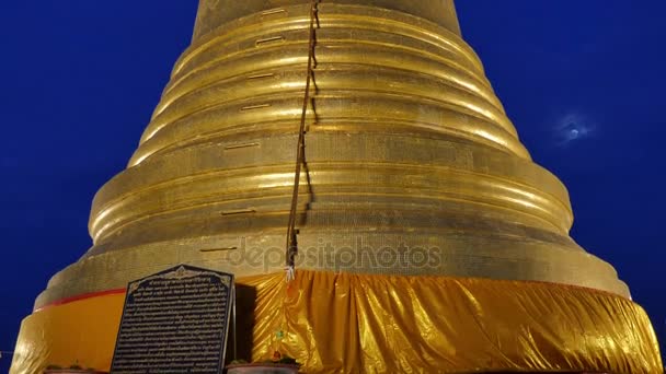 Twilight at Chedi Phukhao Thong — Stock Video