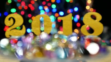 mutlu Noeller ve mutlu yeni yıl 2018 için hediye 