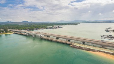 hava fotoğrafçılığı Sarasin köprü Phuket