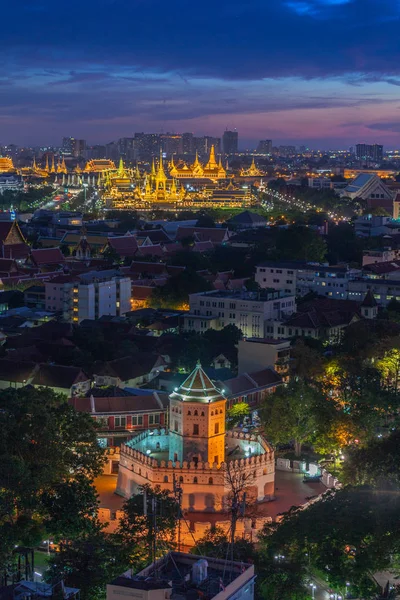 Fuerte Pom Phra Sumen Construido Para Proteger Ciudad Real Bangkok —  Fotos de Stock