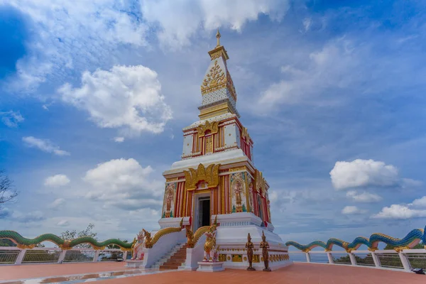 Прекрасная Пагода Построенная Храма Тепнимита Высоких Вершинах Холма Патонг Pagoda — стоковое фото