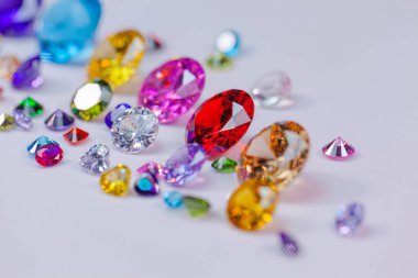 buz duman beyaz flanel yakut elmas