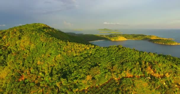 Nord Patru Plaje Punct Vedere Pha Hin Dum Poate Vedea — Videoclip de stoc