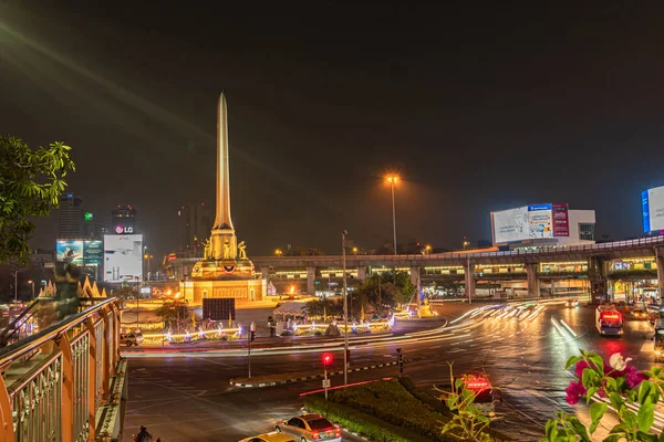 Bangkok Tailandia Febrero 2020 Los Trenes Del Cielo Bts Pasan — Foto de Stock