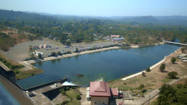 Khun Dan Dam Fue Construido Acuerdo Con Proyecto Kings Rey — Vídeo de stock