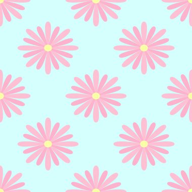 Çiçekli vektörsüz desen