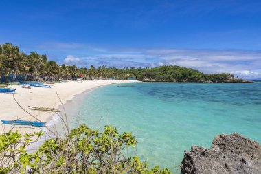 Tambisaan Sahili, Boracay Adası, Filipinler.