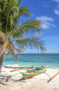Tambisaan Sahili, Boracay Adası, Filipinler.