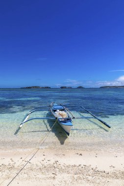 Tambisaan Sahili, Boracay Adası, Filipinler.