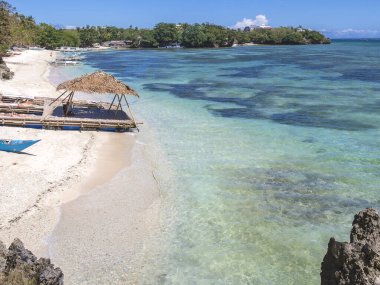 Tambisaan Sahili, Boracay Adası, Filipinler.