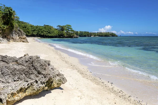 Pláž Tambisaan Ostrov Boracay Filipíny — Stock fotografie