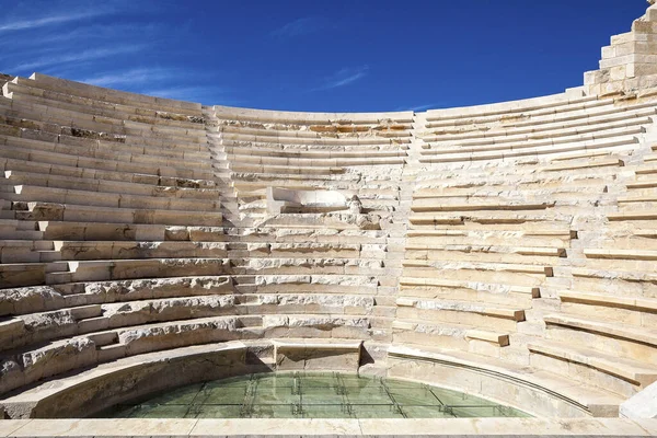 The assembly hall of the Lycian League, Bouleuterion in ancient city Patara, Antalya, Turkey.