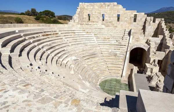 The assembly hall of the Lycian League, Bouleuterion in ancient city Patara, Antalya, Turkey.