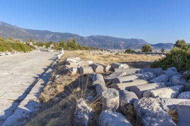 Xanthos şehir kalıntıları, Antalya, Türkiye.