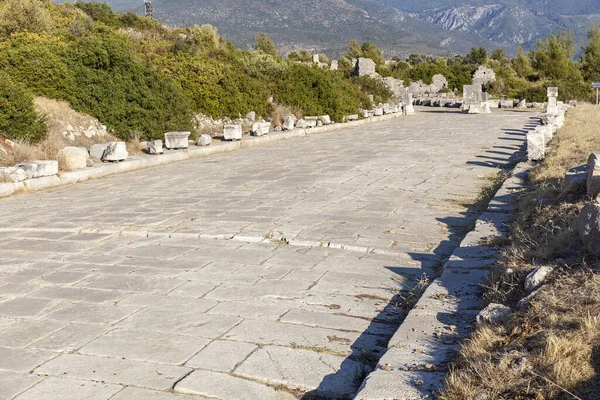 Ξάνθος Ερείπια Της Πόλης Αττάλεια Τουρκία — Φωτογραφία Αρχείου