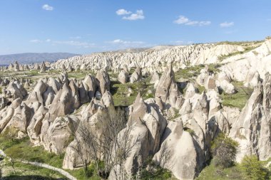 Kapadokya 'da bahar, Türkiye.
