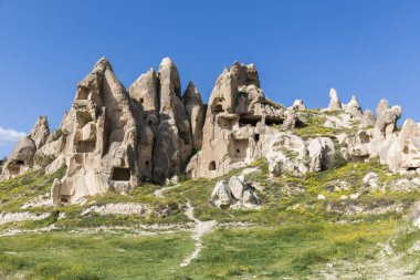 Kapadokya 'da bahar, Türkiye.