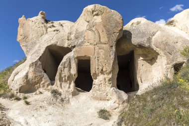 Kapadokya 'da bahar, Türkiye.