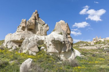 Kapadokya 'da bahar, Türkiye.