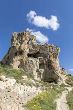 Kapadokya 'da bahar, Türkiye.