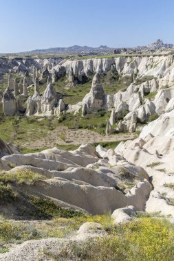 Kapadokya, Türkiye 'de Bahar Aşk Vadisi.