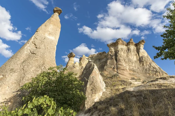 Formação Tufas Vulcânicas Capadócia Turquia Nevsehir Turquia — Fotografia de Stock