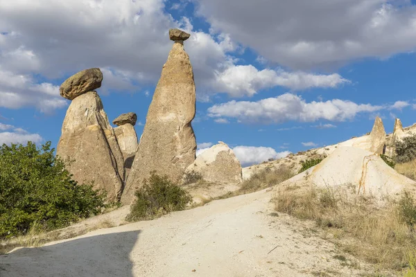 Formação Tufas Vulcânicas Capadócia Turquia Nevsehir Turquia — Fotografia de Stock