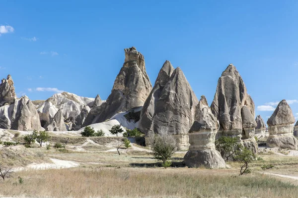 Formacje Wulkaniczne Kapadocji Nevsehir Turcja — Zdjęcie stockowe