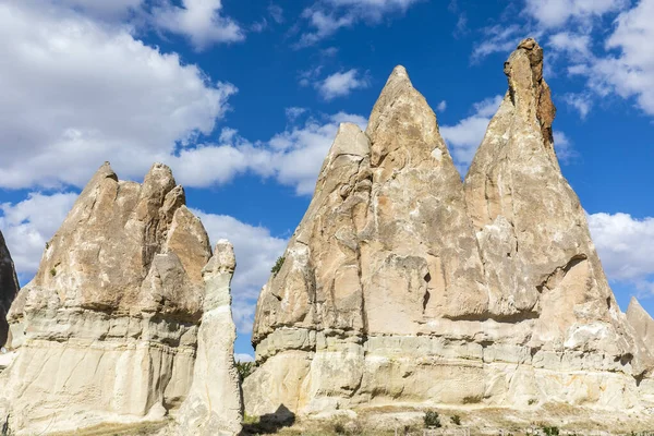 Türkiye Nin Kapadokya Nevsehir Türkiye Volkanik Tufa Oluşumları — Stok fotoğraf