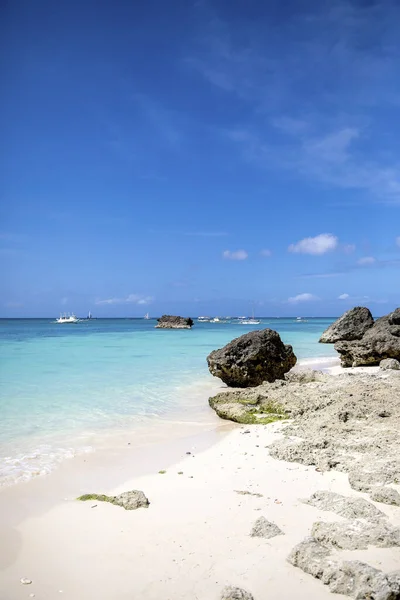 White Beach Boracay Island Philippines — Stock Photo, Image