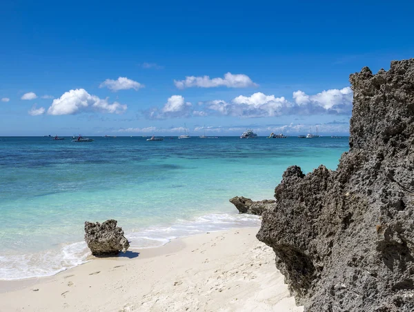 Playa Blanca Isla Boracay Filipinas —  Fotos de Stock