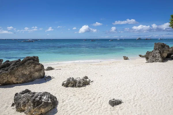 White Beach Boracay Island Philippines — Stock Photo, Image