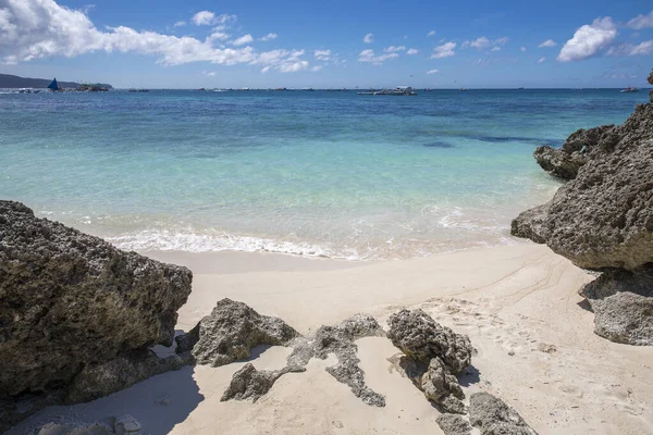 White Beach Boracay Island Philippines — Stock Photo, Image