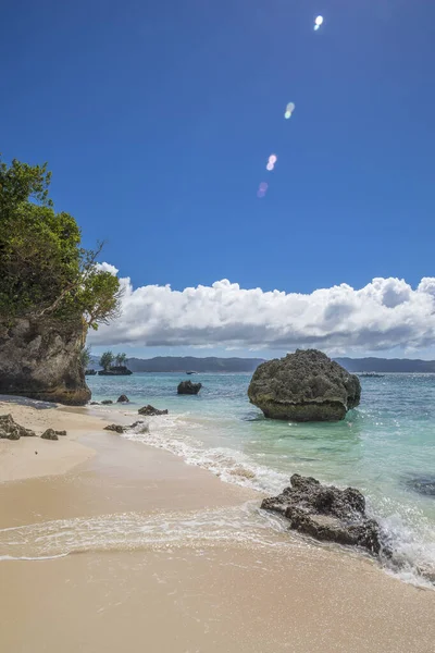 Wit Strand Boracay Eiland Filipijnen — Stockfoto