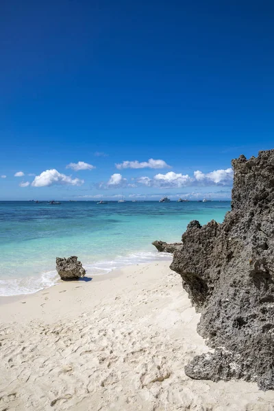 White Beach Boracay Island Philippines — Stock Photo, Image