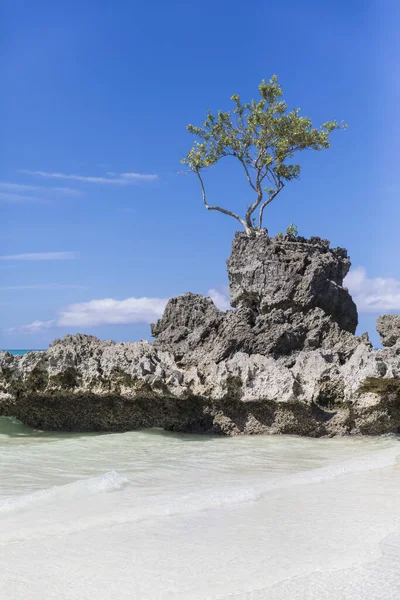 White Beach Boracay Island Philippines — Stock Photo, Image