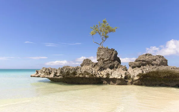 White Beach Boracay Island Philippines — Stock Photo, Image