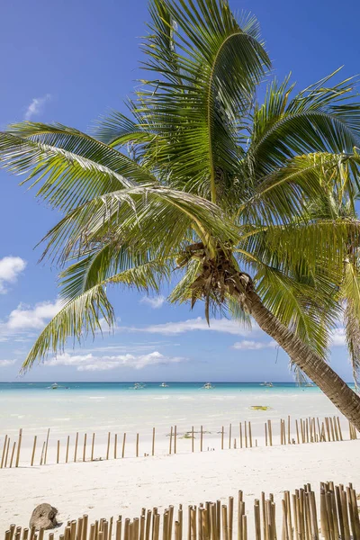 Playa Blanca Isla Boracay Filipinas — Foto de Stock