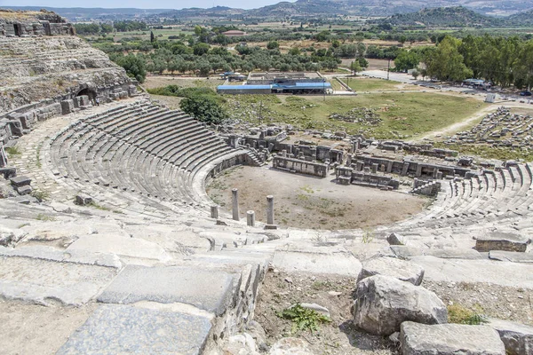 Das Theater Von Milet Türkei — Stockfoto