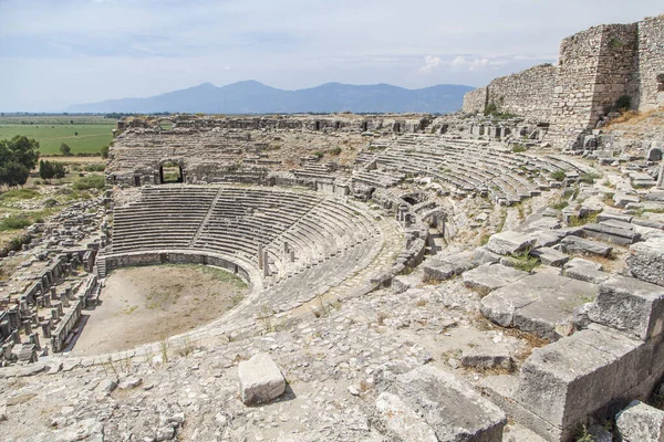 Teatro Mileto Turquía — Foto de Stock