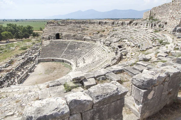 Teatro Mileto Turquía — Foto de Stock