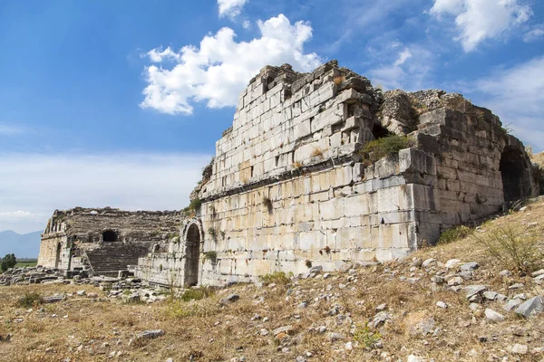 Teatro Mileto Turquía — Foto de Stock