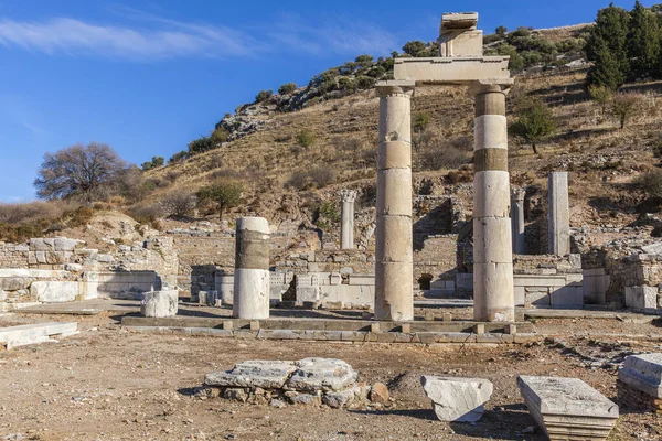 Rovine Dell Antica Città Efeso Tacchino — Foto Stock