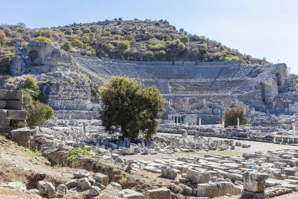 ruins greek theater, Ephesus, izmir, Turkey.