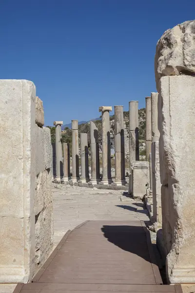 Antalya Nın Patara Kentinin Kalıntıları Türkiye — Stok fotoğraf