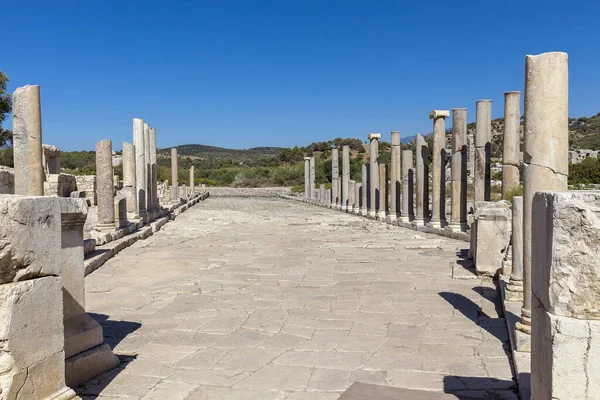 Ερείπια Της Αρχαίας Πόλης Πατάρα Αττάλεια Τουρκία — Φωτογραφία Αρχείου