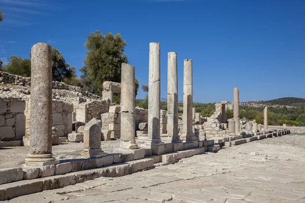 Ερείπια Της Αρχαίας Πόλης Πατάρα Αττάλεια Τουρκία — Φωτογραφία Αρχείου